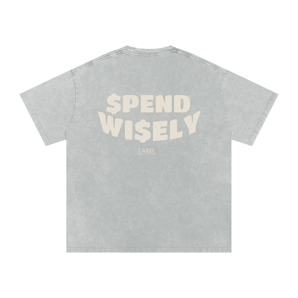 EXPN$VE DAY$ OVERSIZED TEE —BONE