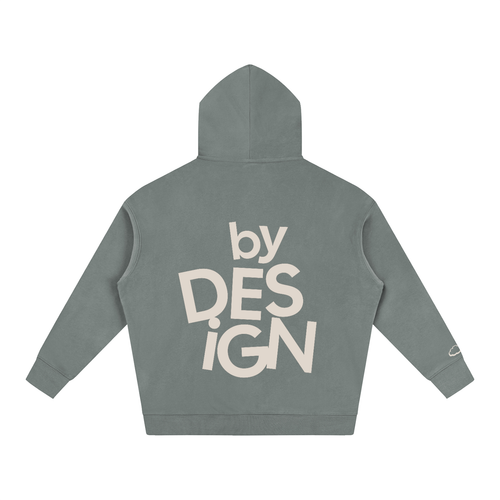 Calm Ways Oversized Hoodie—Washed Gray (Swipe)