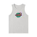 CALM Spark  Heavyweight Ribbed Tank Top—Heather Gray