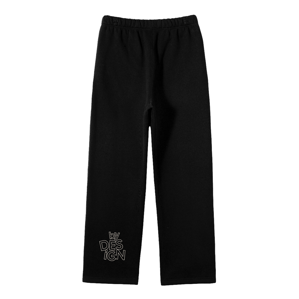 Calm Ways Outline Sweatpants—Black (Swipe)