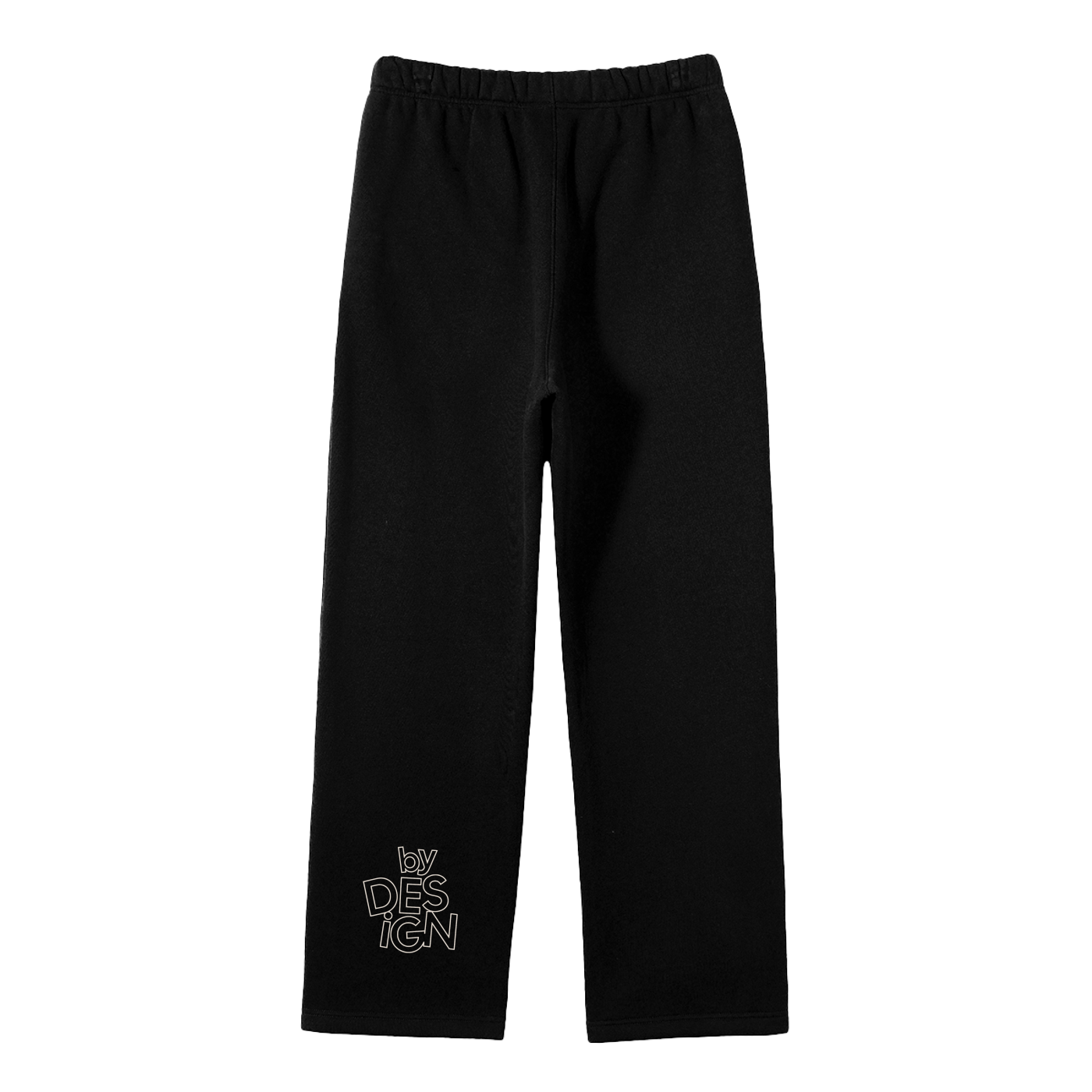 Calm Ways Outline Sweatpants—Black (Swipe)