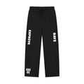 EXPN$VE DAY$ SWEATPANTS — BLACK/WHITE