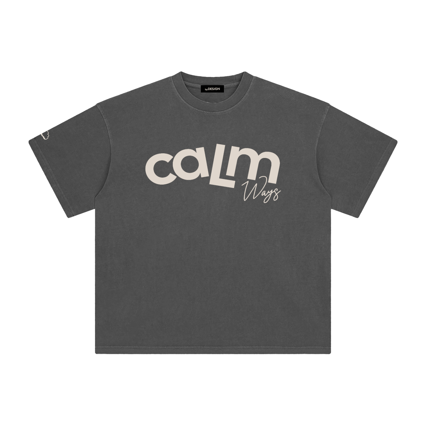 Calm Ways—Dark Gray (Swipe)